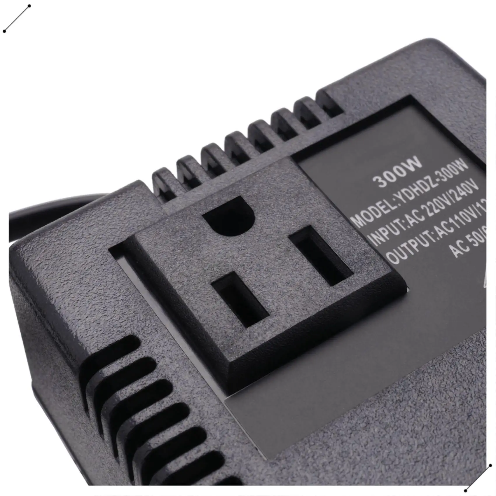 300W 220/240V To 110/120V Ac Step Down Travel Voltage Transformer Converter Us Plug