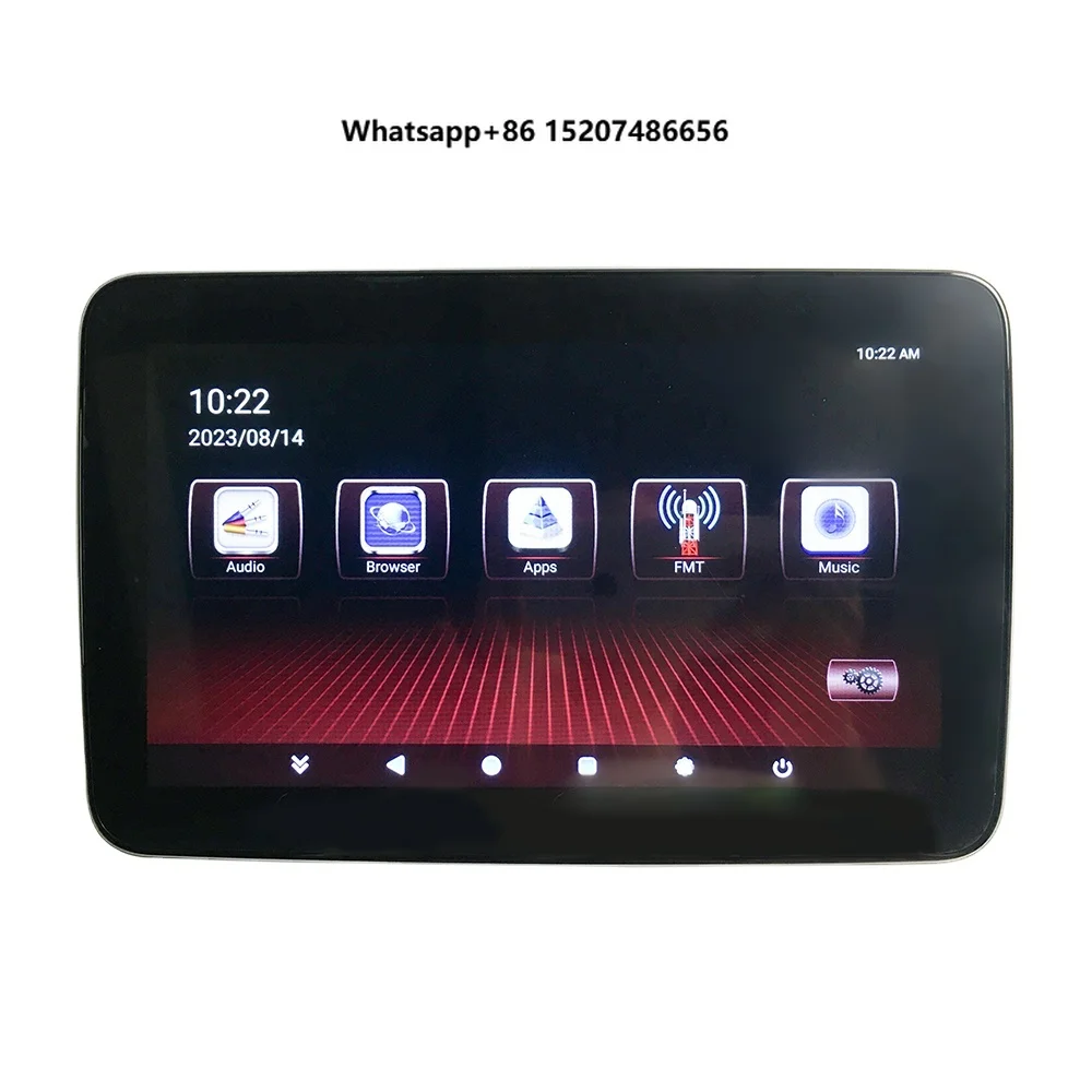 Popular Car Headrest Car Android 12 Rear Seat Entertainment System With FM Wifi Function
