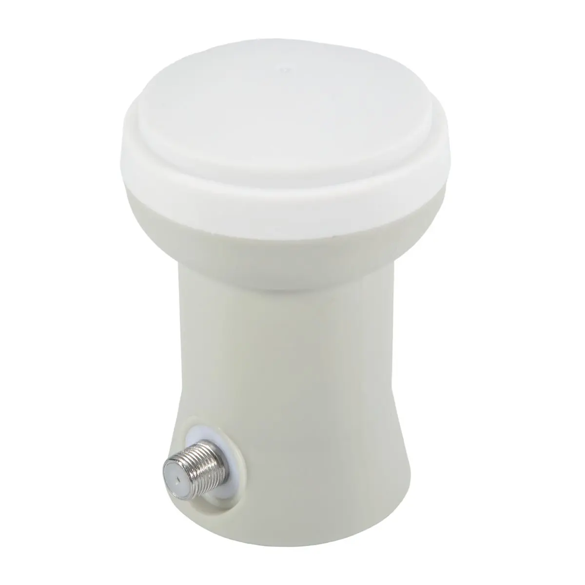 AA83 Single Head LNB High Gain Single Output LNB for KU Band Single Channel Receiver Satellite TV Receiver Grey