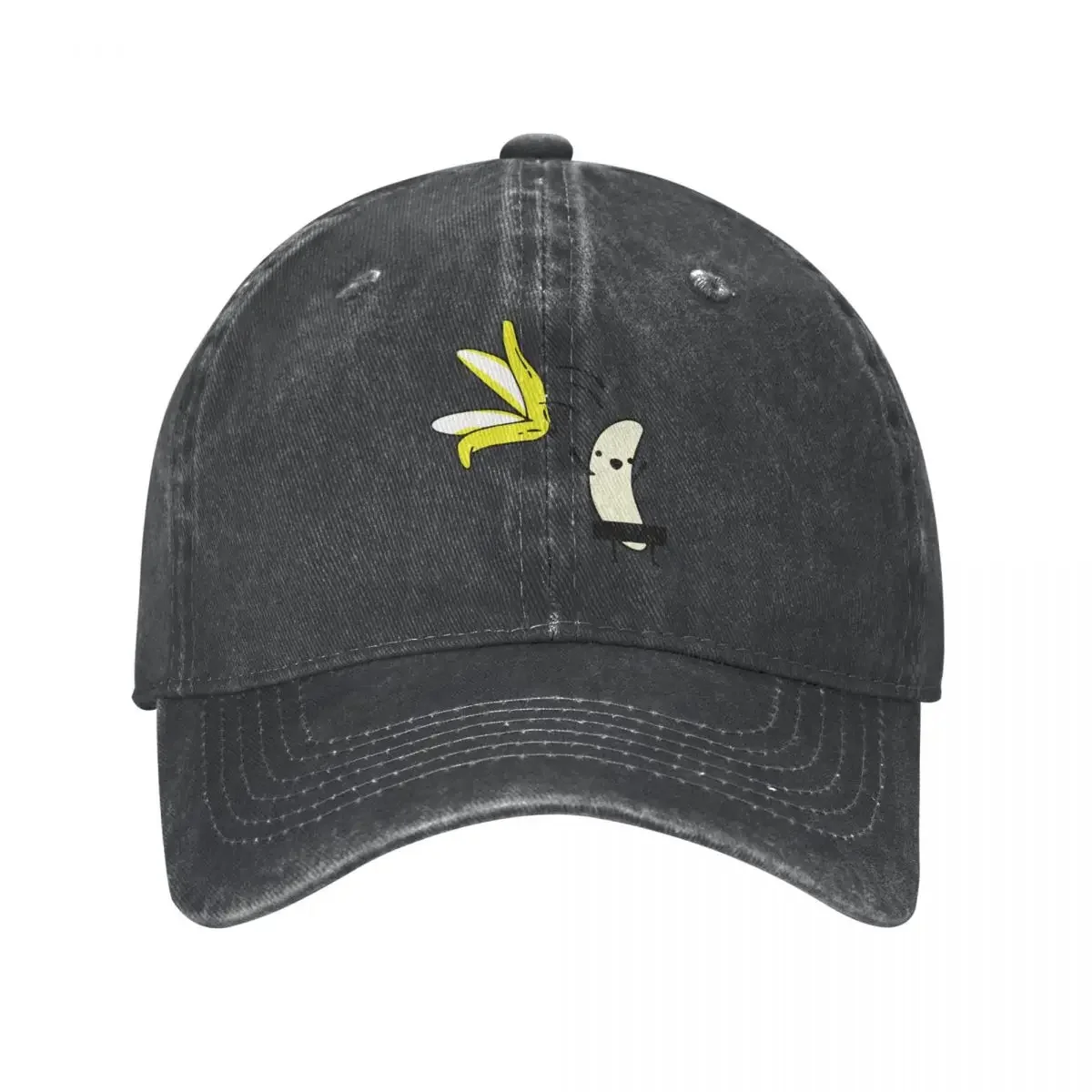 Casual Let's Go With My Dolce & Banana Baseball Caps  Distressed Washed Sun  Outdoor Running  Adjustable Hats 