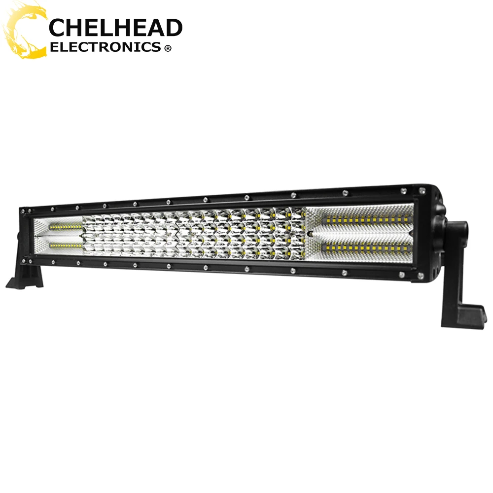 

Curved Straight Led Light Bar 22'' 384W Offroad 4x4 Led Bar 6500K Waterproof for Truck UAZ SUV Vehicle Car Running Lights