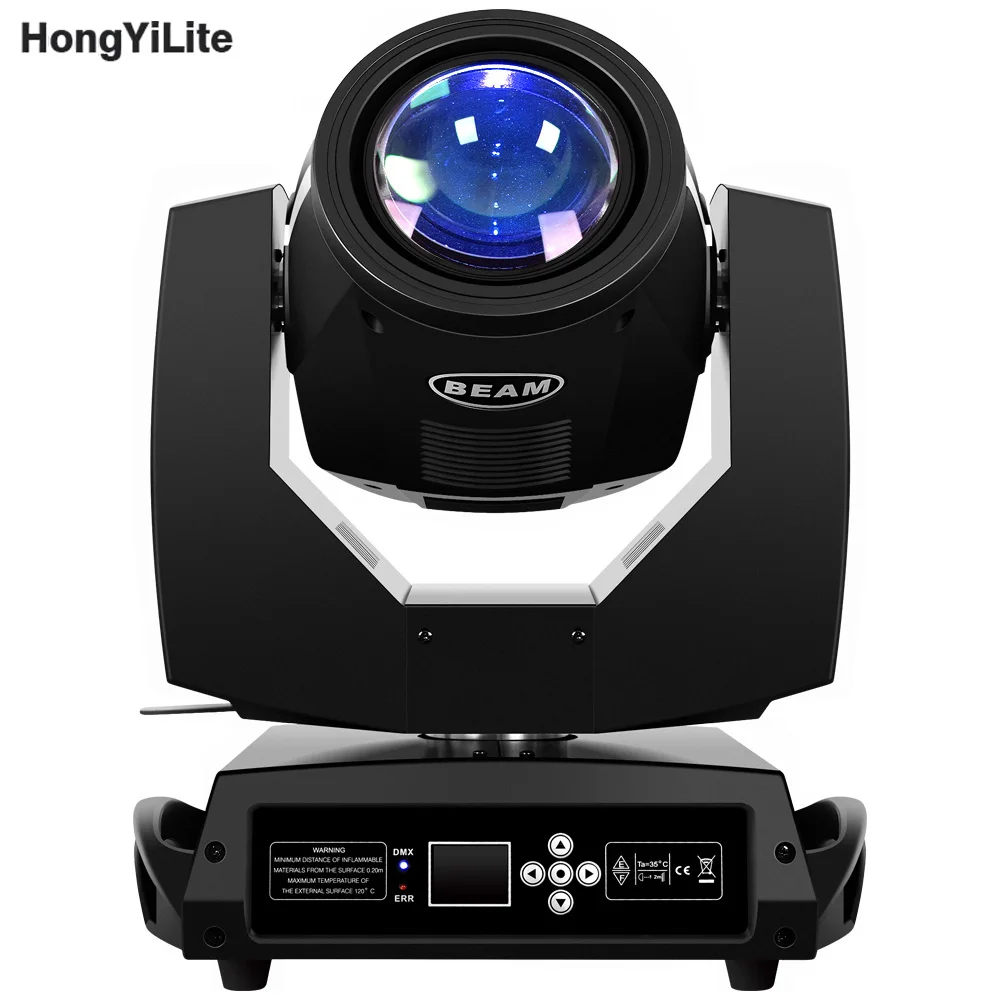

HongYiLite LED 230W Double Prism 7R Moving Head Beam Professional Dj Light DMX Gobo Projector For Stage Disco Bar Party Concert