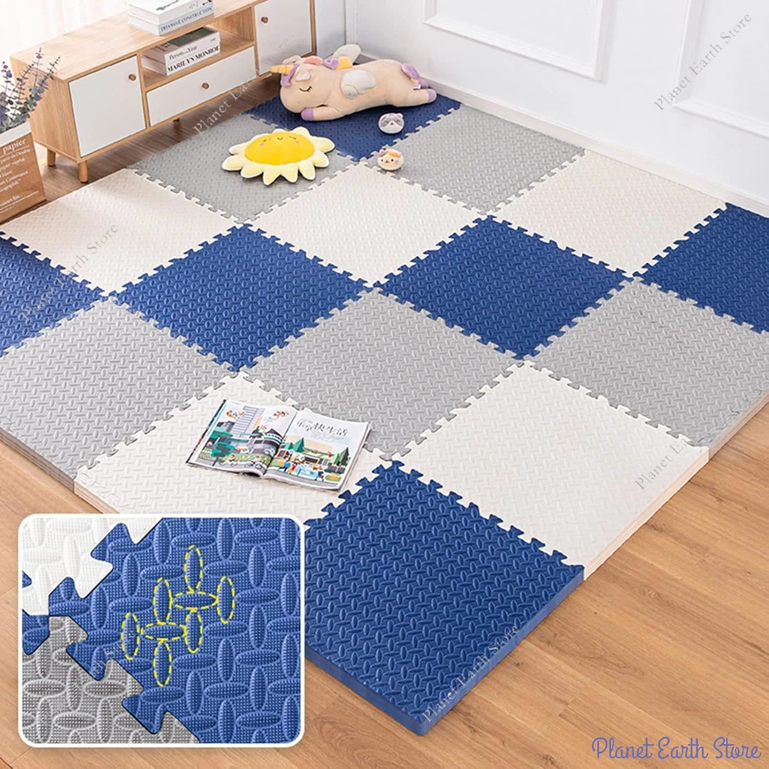 4/8 قطعة الطفل تلعب حصيرة 60*60 سنتيمتر سجادة ألغاز للأطفال طفل 1 سنتيمتر سميكة المتشابكة ممارسة البلاط السجاد لغز بلاط الأرضيات اللعب