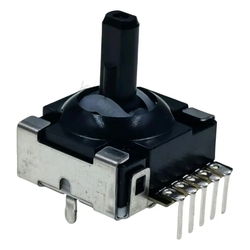96BA Gamepad-Reparatur-Thumbstick-Modul, 4er-Pack, Hall-Effekt-Serviceteil mit abgewinkeltem Pin-Design und verstärktem Gehäuse – Detail 10