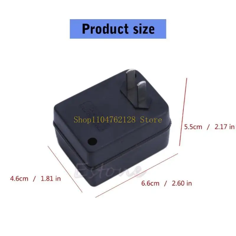 110V to 220V Universal Step Up Travel Converter AC Power Adapter 50W Converter Light best sale
