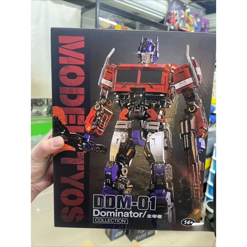 

Новая трансформация DM-01 DM01 Op Commander 30 см 14-дюймовый сплав Сменные аниме-фигурки Модель игрушки подарки на складе
