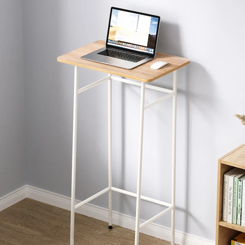 

Desk Standing Workbench Standing Desk Small High Table Computer Desk Learning Desk Simple Standing Table