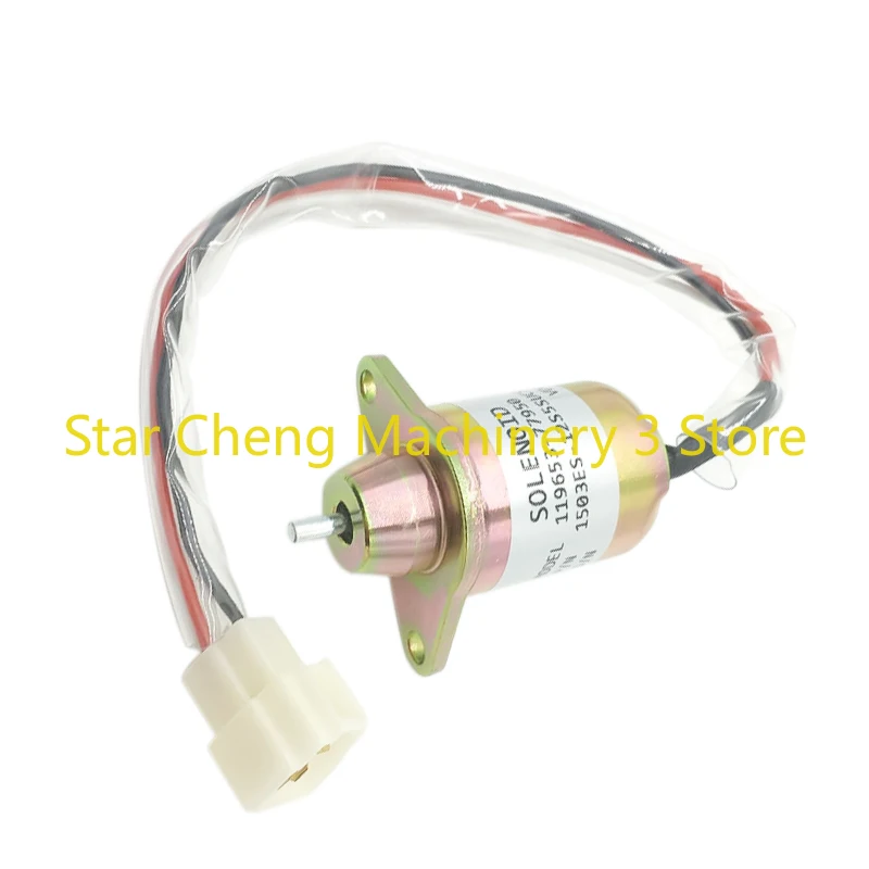 

119653-77950 Stop Solenoid Valve 12V for Yanmar Engine 1503ES-12S5SUC5S 119285-77950 SA-4562T SA-5213 High Quality