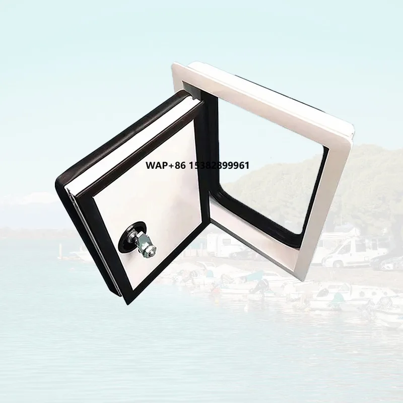 

Новая дверь для автодома из алюминиевого сплава, угловая, с петлями, 1400x600 мм