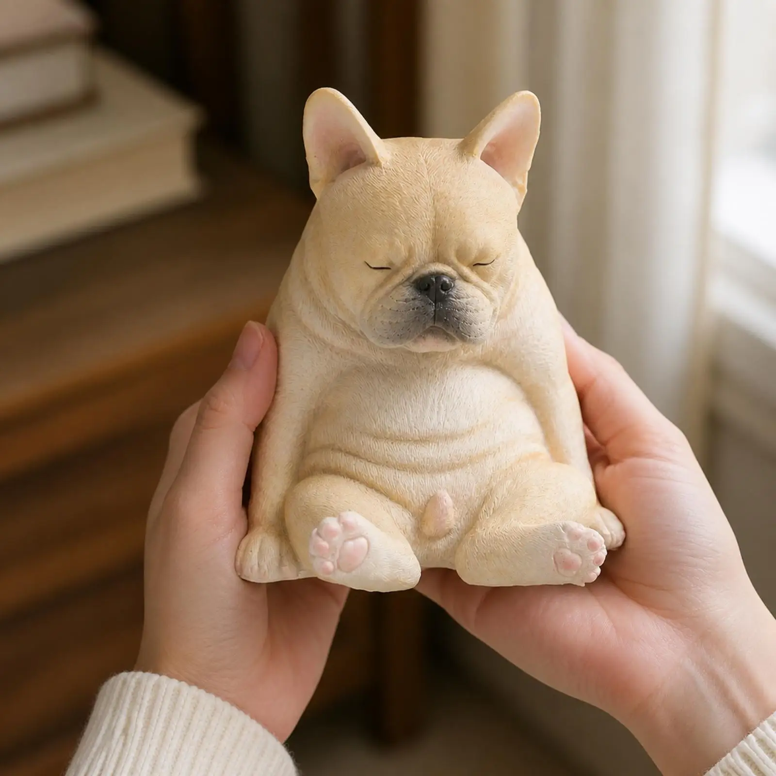 Cute Bookend Animal Resin Sculpture Freestanding Book Holder Decorative Desk Organizer for Readers Home Office