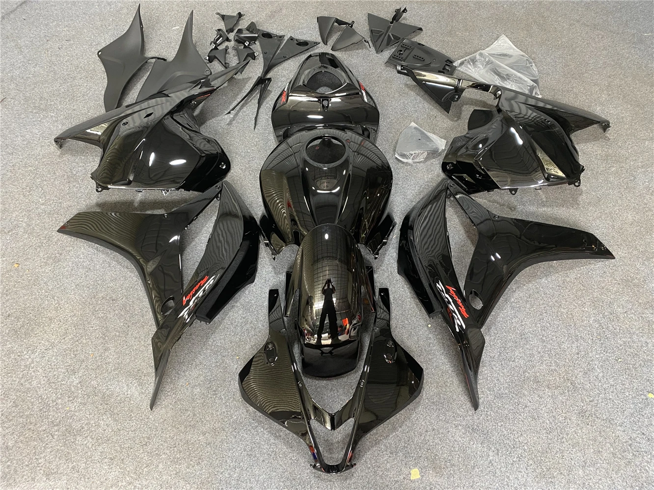 

motorcycle fairings for CBR600RR 2009 2010 2011 2012 CB600RR F5 09 10 11 12 fairing Body Glossy Black