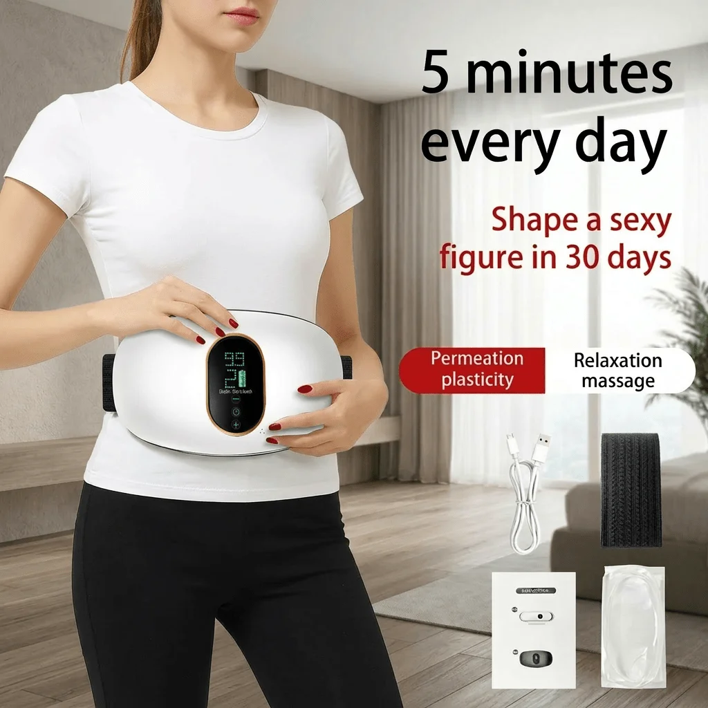 Portable full‑body massager for massage and fat loss & body shaping, USB charging, with adjustable intensity