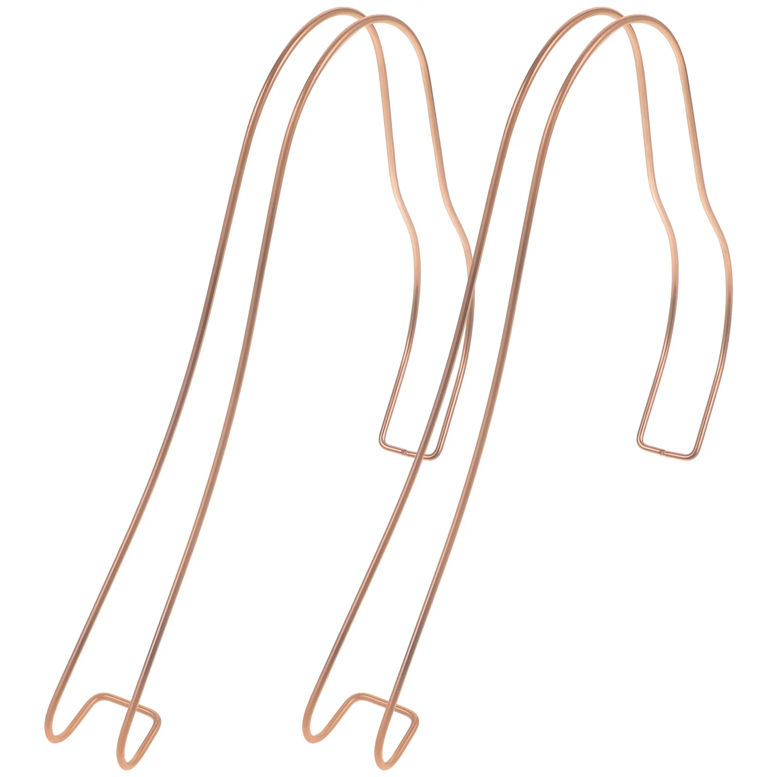 

2PCS Metal Shoe Display Rack Durable AntiRust HighHeel Stand Elastic Storage Shelves ForHome Shop Mall ShoesStore Organize