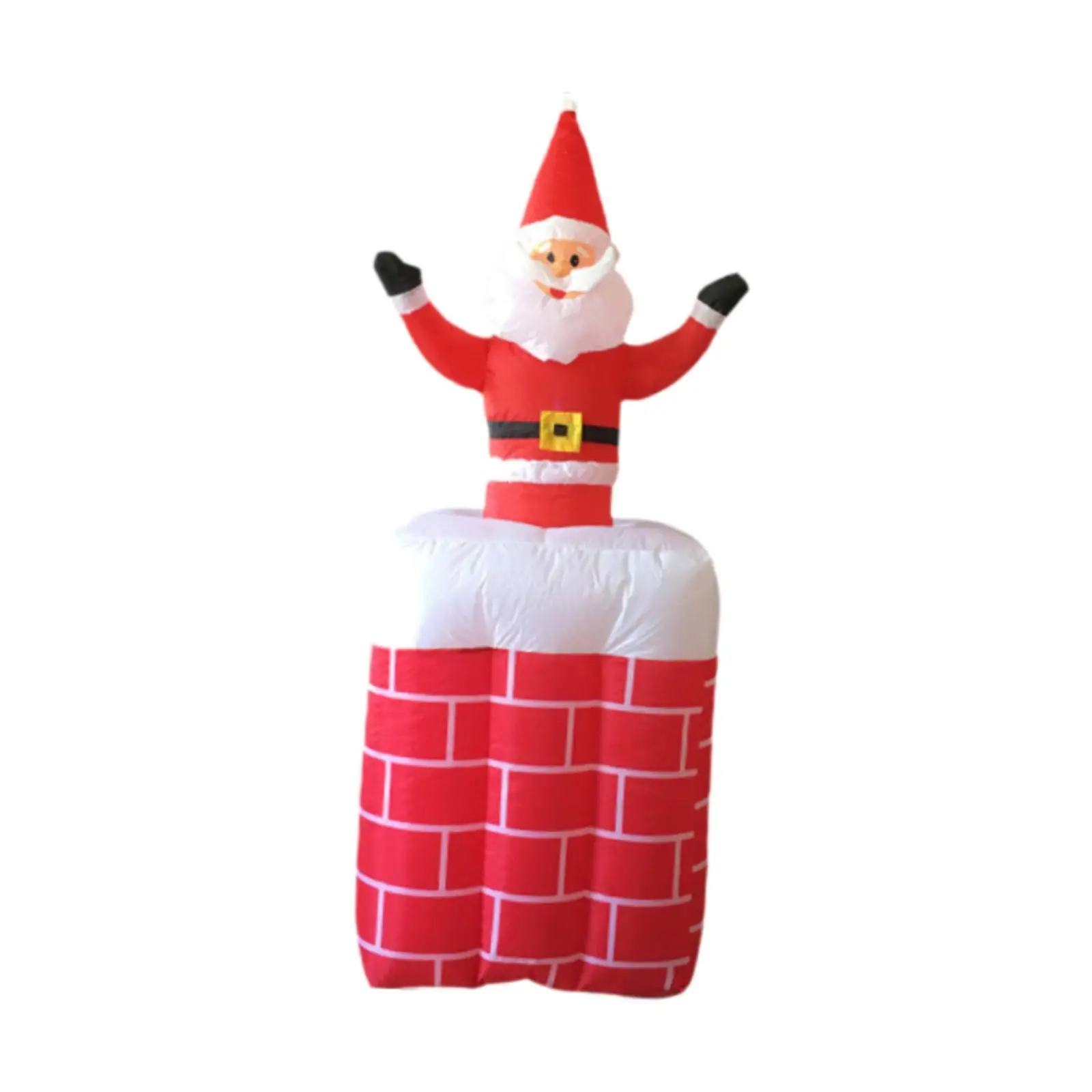 

Santa Inflatable Chimney Santa Claus Statue 5 ft Santa Decor Outdoor Christmas