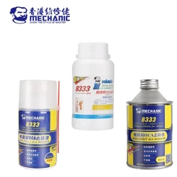 Mechanic Efficient  8333 300ml/250ml Touch Screen OCA Polarizer Removing Liquids Samsung Mac Repair Solution Glue Cleaning Fluid