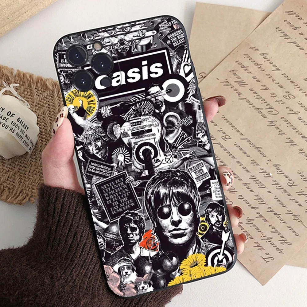 T-The R-Rain O-Oasis Band Phone Case For IPhone 16 15 14 13 12 Mini 11 Pro XS Max X XR SE 6 7 8 Plus Soft Silicone Cover