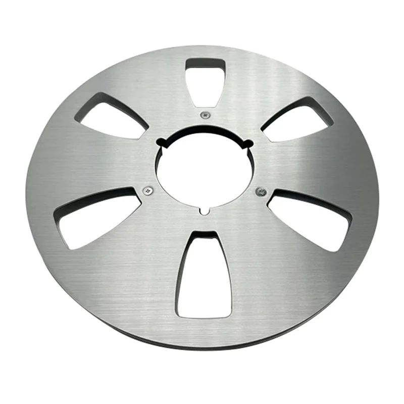 

10 Inch Opening 10 Inch Opening Machine with Reel 10 Inch Opening with Empty Reel Aluminum Reel( Silver)