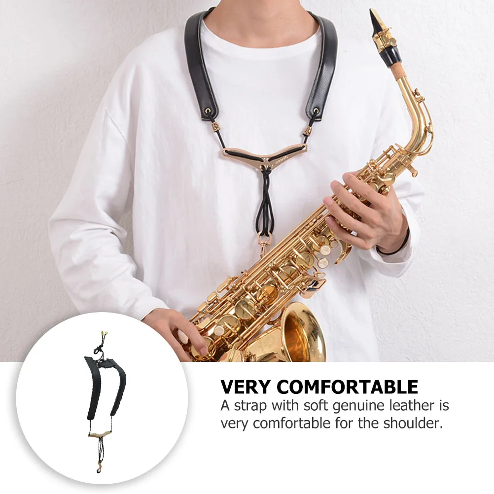 

Saxophone Strap Junior Double Shoulder Accessories Equipment Harness and Nylon Straps Neck