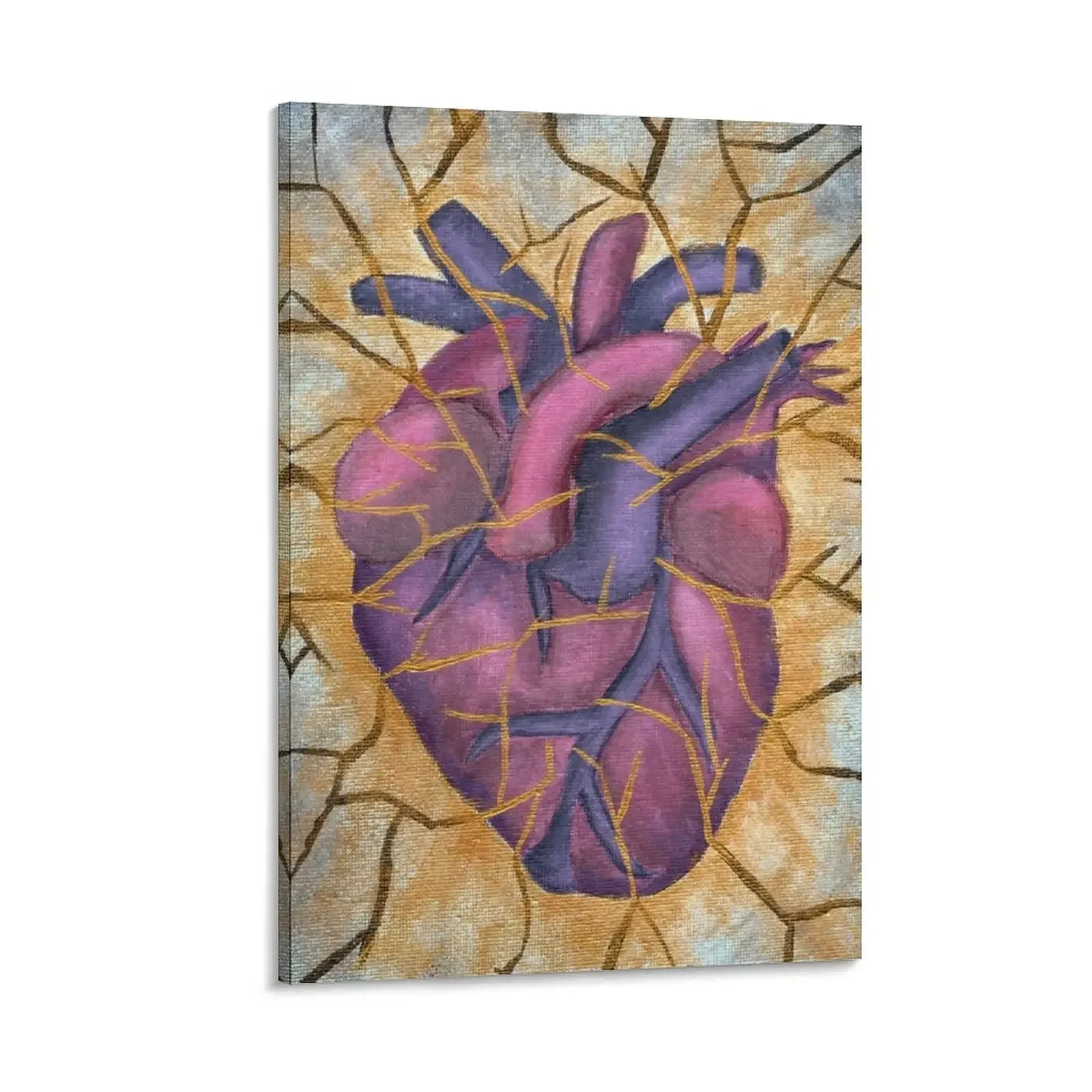 

Beauty in the Broken Canvas Painting decor poster anime Bedroom deco