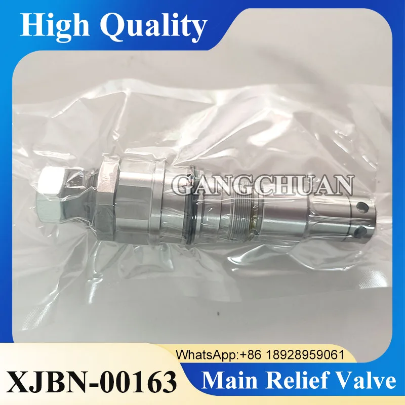 Excavator Main Relief Valve XJBN-00163 XJBN00163 For Excavator Parts