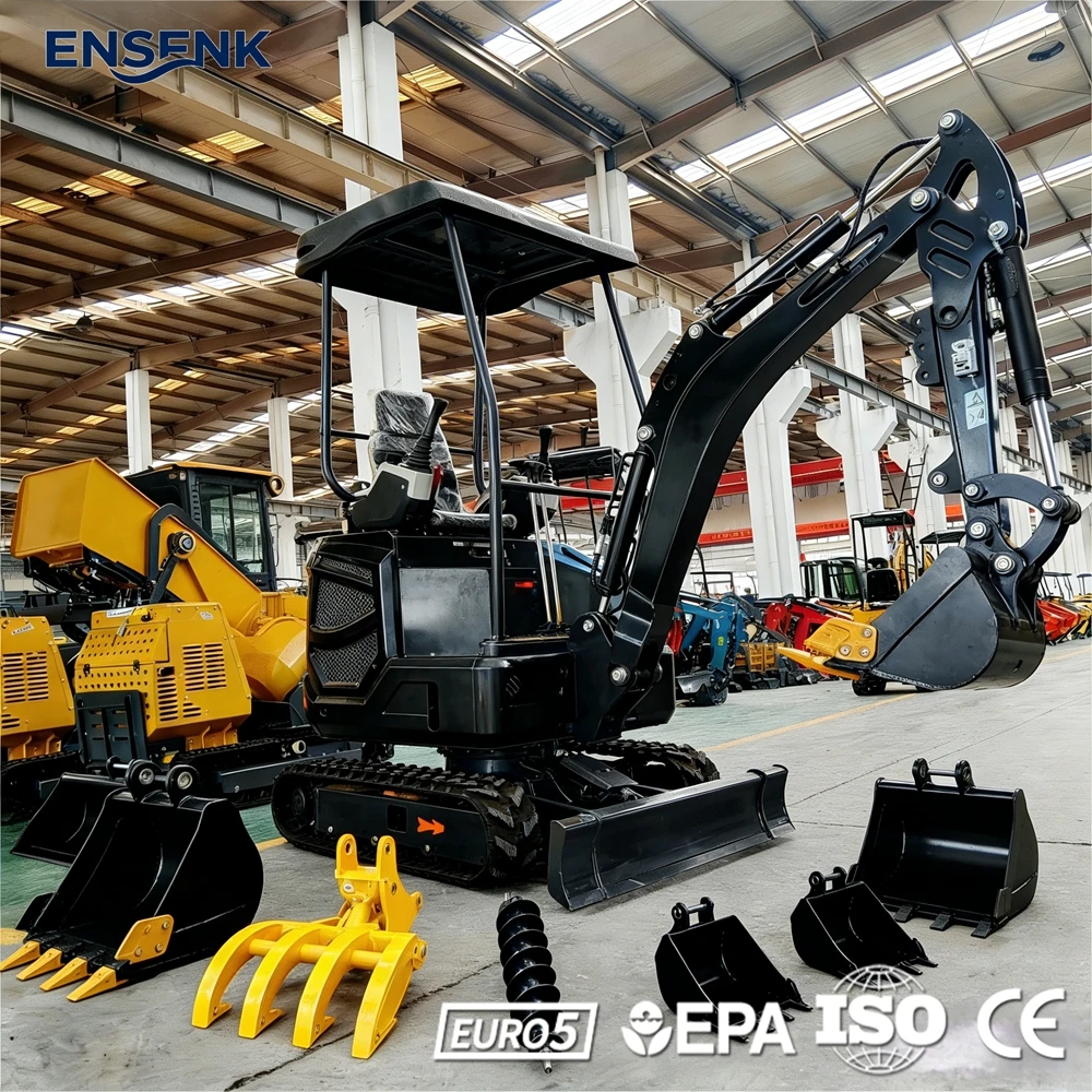 

Мини-экскаватор 1.2 т, 1.7 т, 3.0 т, 0.8 т для строительства и сельского хозяйства, дизельный, CE, прямые продажи от производителя в Европе