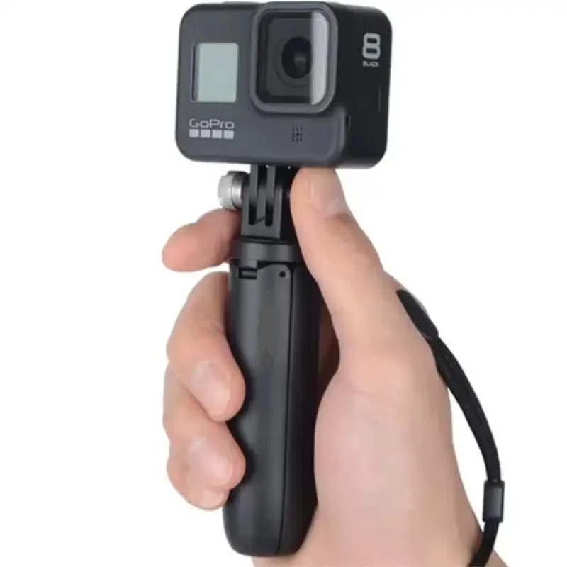 Gopro ترايبود قليل قبضة اليد الصغيرة Monopod مقبض ل Gopro بطل 13 12 11 10 987 6 5 4 3 ماكس جلسة 4/5 Xiaomi Yi Action4Camera
