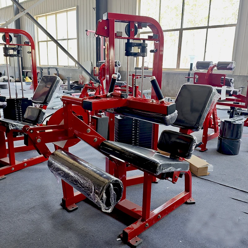 

Stronger Indoor Club Gym Use Commercial Fitness Strength Leg Muscle Training Seated Leg Curl Machine Pin Loaded Gym Equipment