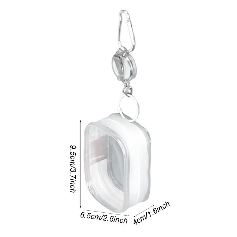 Cord Organizer Travel Small Pouch Cable Organizer Bag Waterproof Cord Organizer Bag Clear Carry Case Storage Organizer Travel