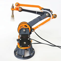 Desktop Mechanical Arm Aluminum Alloy Robot With Control Belt Limit With Suction Cup Machine Hand Play 3D Printing Stepper Motor