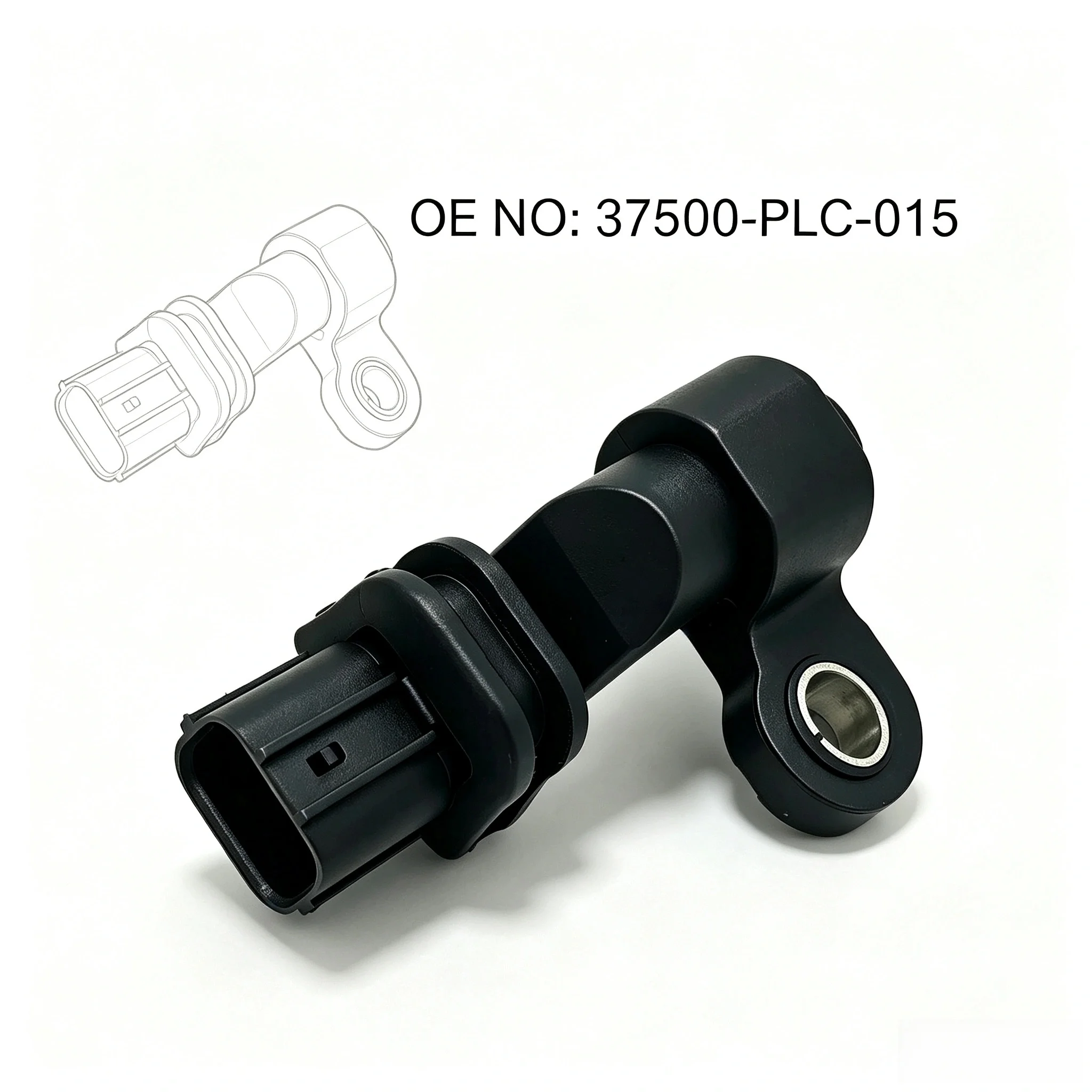 Crankshaft Position Sensor 37500-PLC-015 For Honda Civic DX EX GX HX LX Value Package Coupe Sedan Acura EL Base Premium 1.7L L4