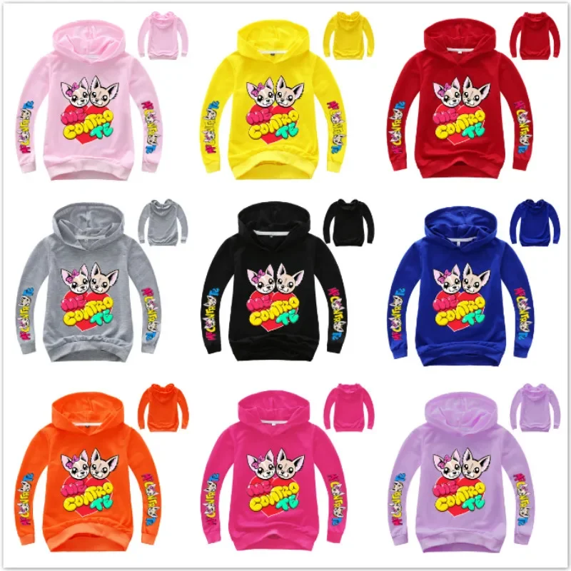 ME CONTRO TE Cartoon Hoodie Ragazze Abiti Baby Boy Girl Sweatshirt Jojo Siwa Kid Felpa Con Cappuccio Clothes La Maglietta Outfit