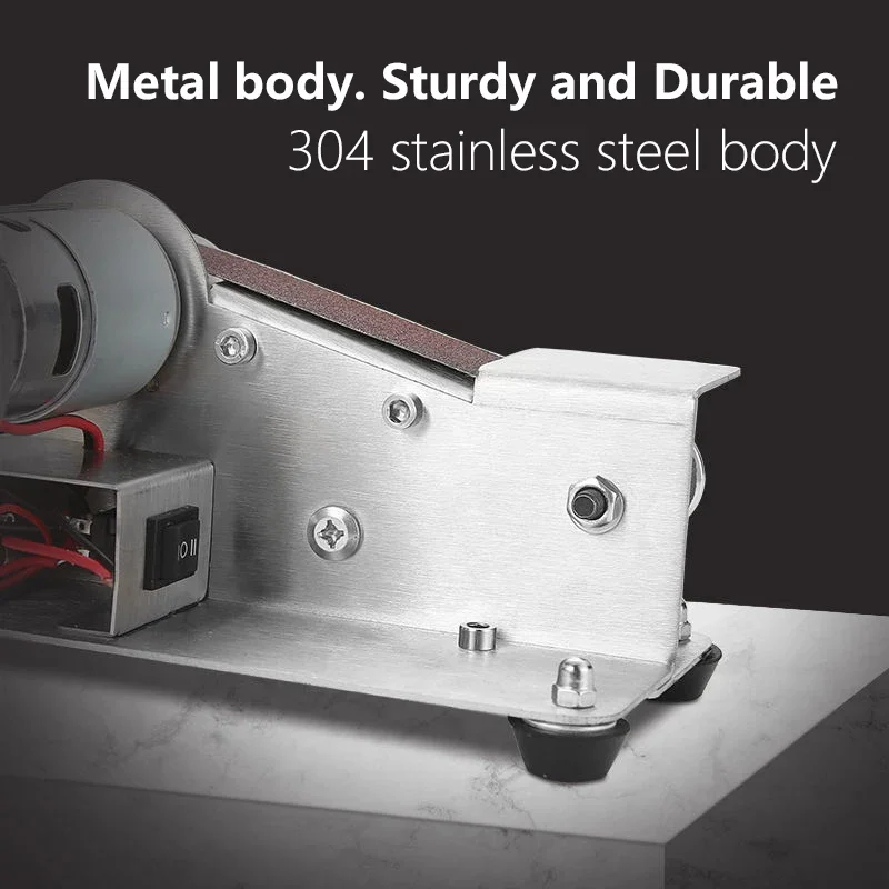 

110 В/220 В мини электрическая ленточная шлифовальная машина DIY полировальный шлифовальный станок резак для кромок точилка многофункциональная шлифовальная машина электроинструмент