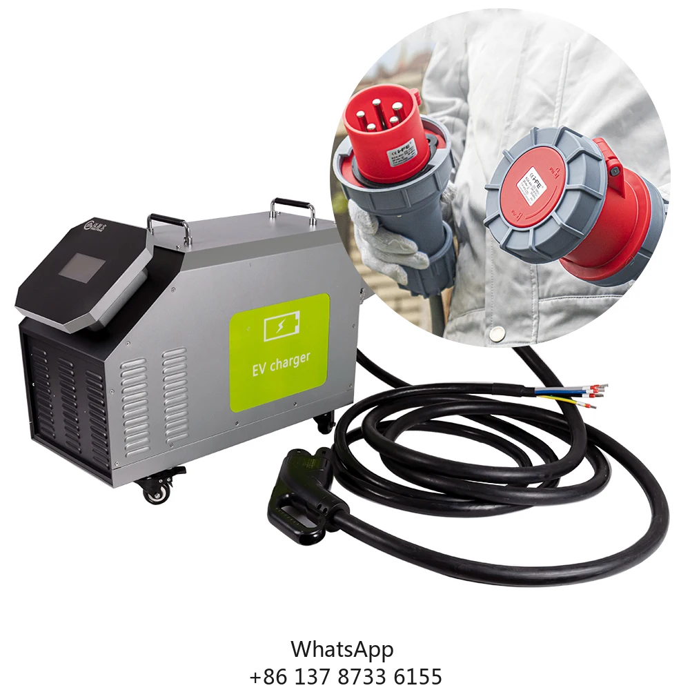 Guangzhou Supplier CE Certificated 20kw 60a Ccs Ev Charger Enclosure With Universal Power Socket