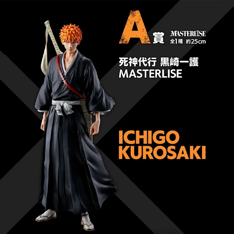 Bandai Ichiban Kuji BLEACH 20th Stirring Souls Vol.1 Kurosaki Ichigo Aizen Sousuke Grimmjow Jaegerjaques Anime Figure Toy Model