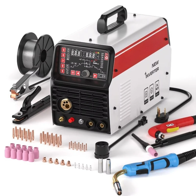 

110V 220V Light Emitting Diode MCT-520LED 5 in 1 Multifunctional Aluminum Welder