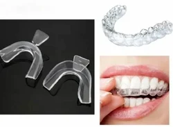 4Pc Anti-snoring Sleep Tooth Protector Gum Dental Products  Teeth Straightener Teeth Whitening Kit Cleaning Tools