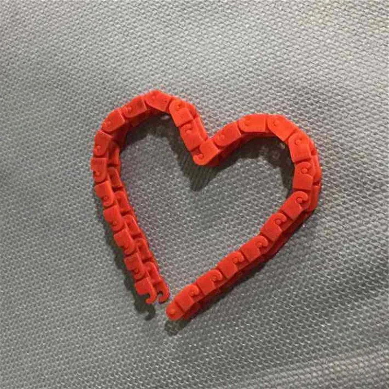 100PCS Technical Link Parts 3711 14696 Transmission Chain Building Blocks Gear Tank Track Motorcycle Train Chain Bricks Toy Gift