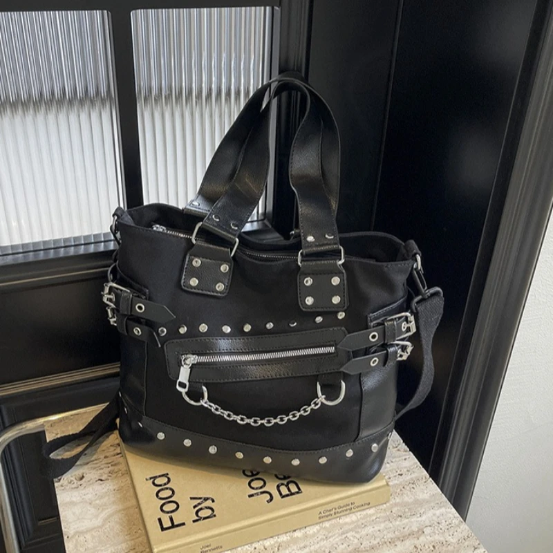 

Женские сумки-тоут, модные сумки через плечо с заклепками, сумки-шопперы, дизайнерские сумки, сумки для покупок, сумки и клатчи, женские сумки Sac