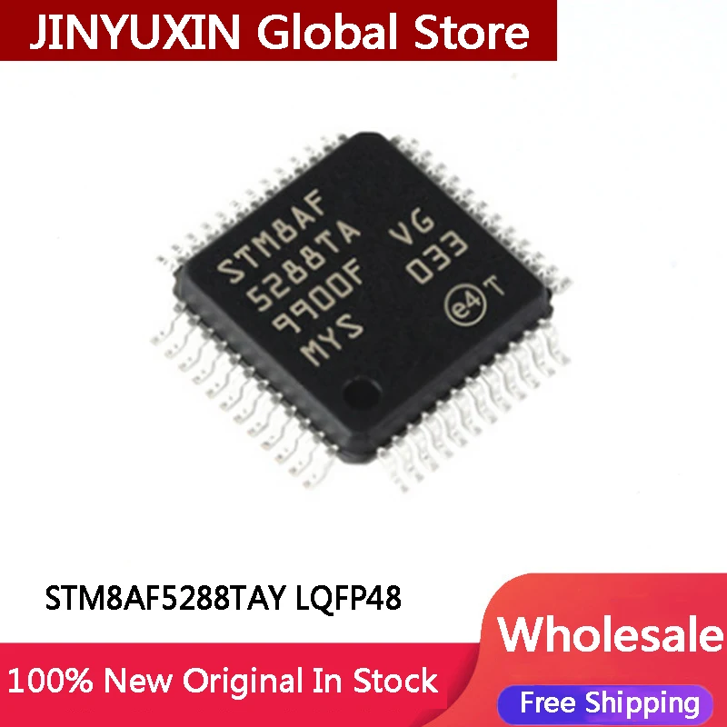 

10Pcs STM8AF5288TAY STM8AF5288TA STM8AF5288 LQFP48 IC Chip In Stock Wholesale