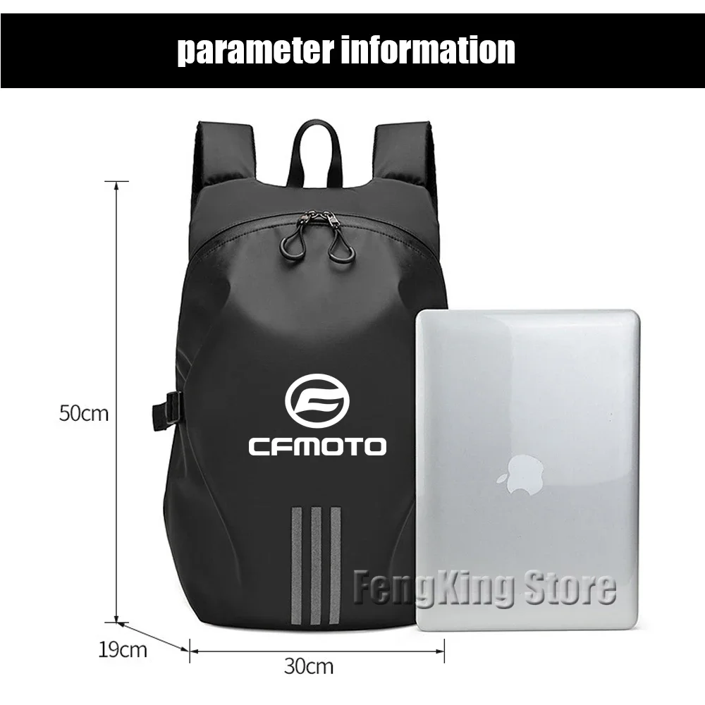 ل CFMOTO CF 650 650MT 650NK 400NK 650GT فارس على ظهره دراجة نارية خوذة حقيبة معدات السفر مقاوم للماء سعة كبيرة