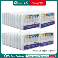 WELLCK 10 cajas de puntos de papel absorbente dental cónico 02 04 06 15-40 #   Puntas de papel absorbentes de humedad Matirial dental