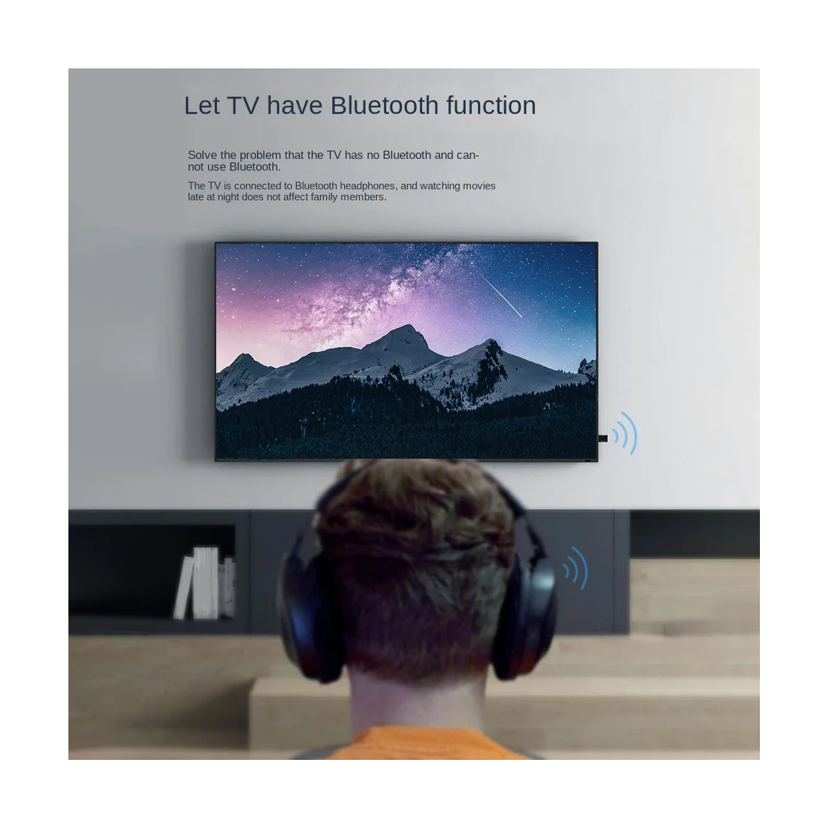 USB 차량용 블루투스 5.0 송신기 리시버, 미니 자동 무선 오디오 핸즈프리 통화 어댑터, 자동차 FM 라디오용