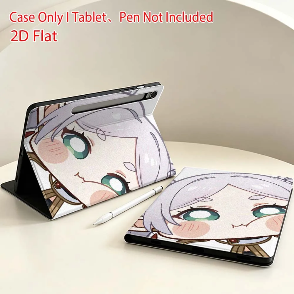 Popular anime girl Soft For Samsung Galaxy Tab S11 S10 S9 S8 S7 S6 A9 A8 A11 Lite FE Plus Pen Tray Tablet Case