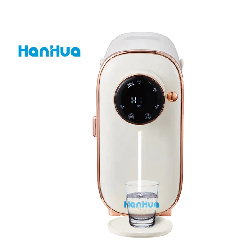 

7 Speed Temperature Control OEM ODM Countertop Mini PAC + RO Water Filter Purifier Dispenser