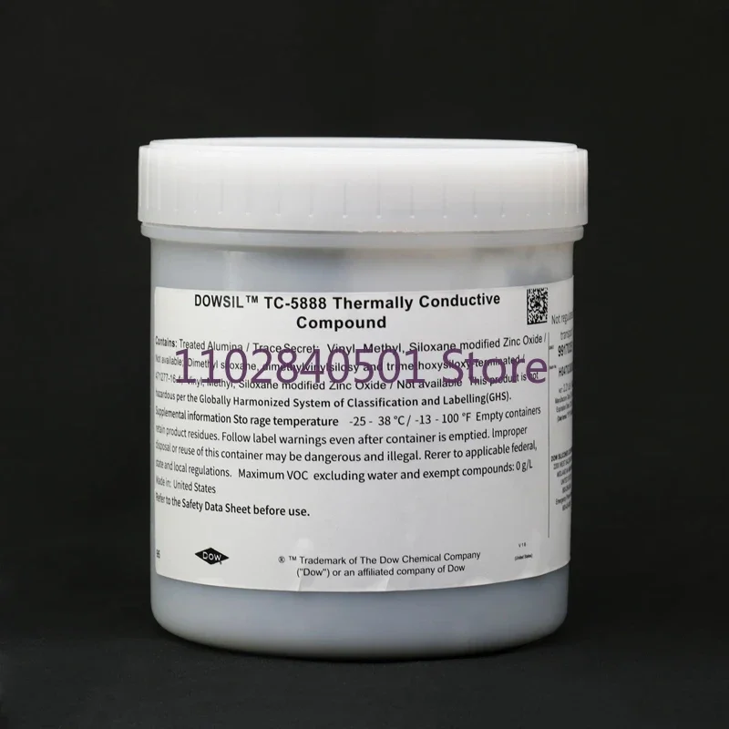 Dow corning TC5888 heat conductive silicone grease CPU heat dissipation TC-5888