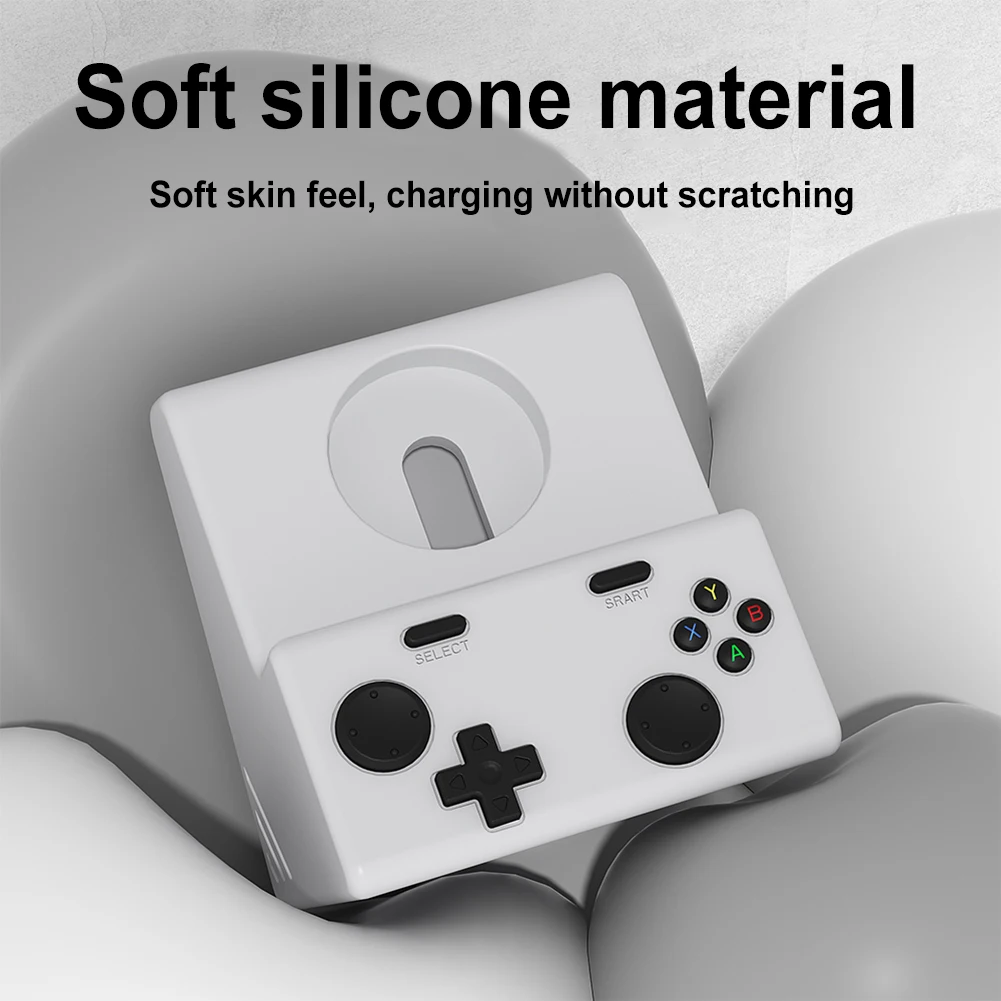 حامل شاحن قاعدة شحن من السيليكون حامل قاعدة شحن موفر للمساحة لسلسلة ساعات أبل 10 9 8 7 6 5 4 3 2 1 #2