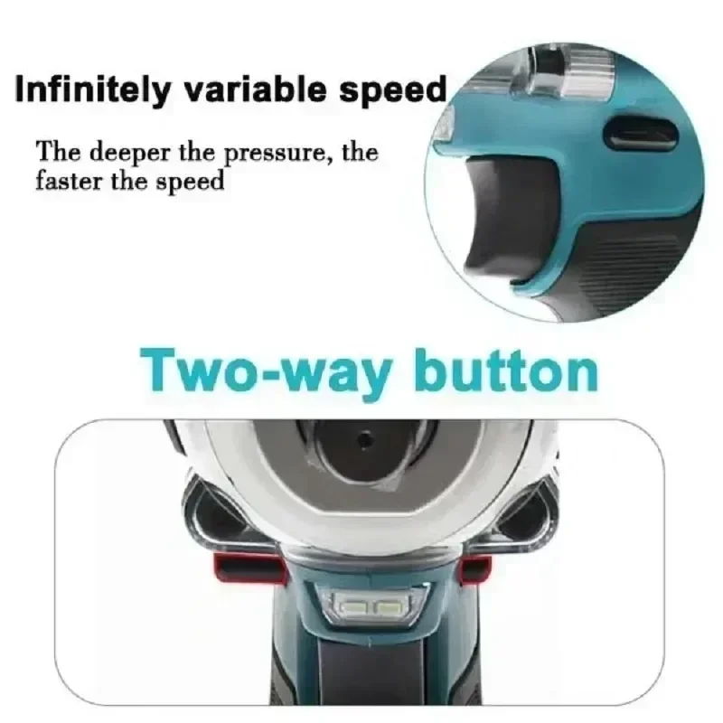 Makita DTW300 Cordless Wrench Tool Set, 330Nm Torque,Wind Cannon Remove Tire, Lithium Auto Repair for 18V-20V battery.