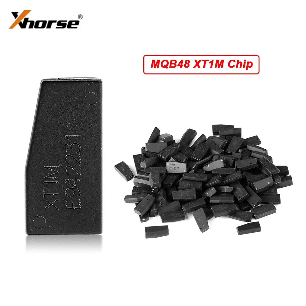 Xhorse VVDI MQB48 XT1M Auto Transponder Chip For VW Volkswagen Fiat Audi Skoda Car Key Megamos AES MQB48 Unlocked Chip 1/5/10PCS