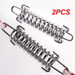 2PCS Large Tension Spring, Camping Beach Tent Rope Tensioner/Tightener Tightening Spring for Tarp Canopy Awning