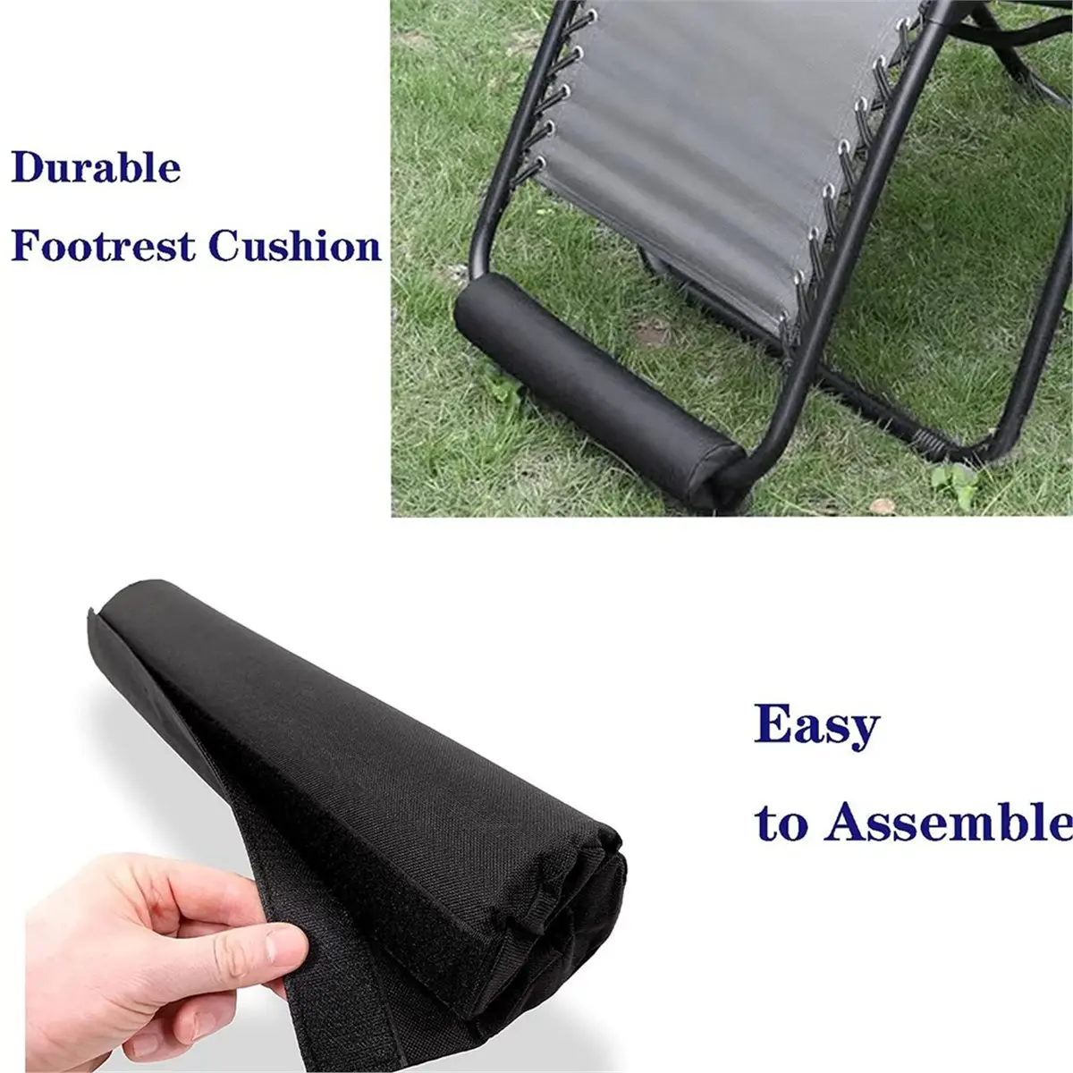 HHTL  Chair Cushion for Foot Rest, Footrest Cushion for Anti Folding Recliner, Footrest Padding